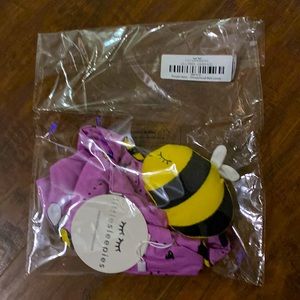 NWT Little Sleepies Bee Lovey - Purple